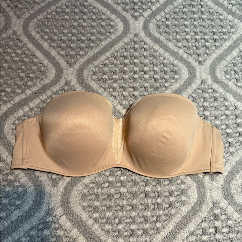 Soma Strapless Bandeau in Beige